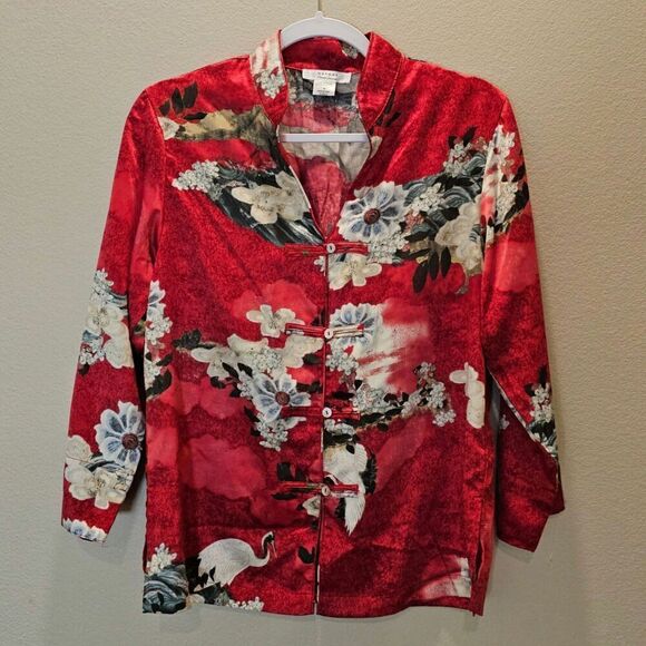 NWOT Natori Floral Pajamas Set Size Small - Picture 2 of 11